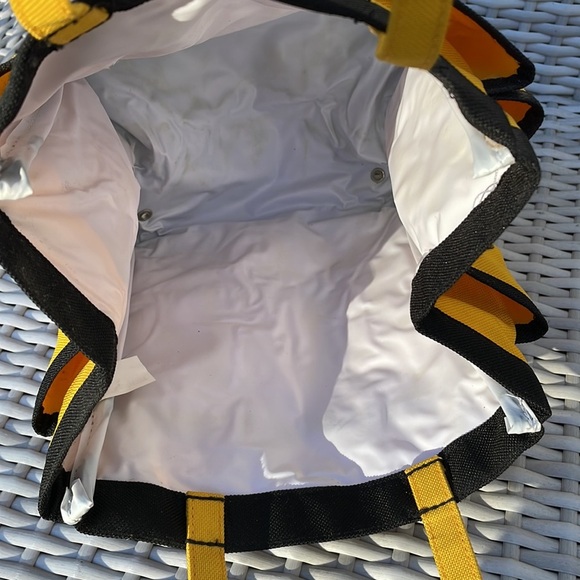 🐝 Georgia Tech Yellow /Black Multi-Pocket Shower Caddy Bag - Picture 6 of 11